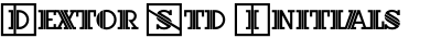 Dextor Std Initials Standard (D)